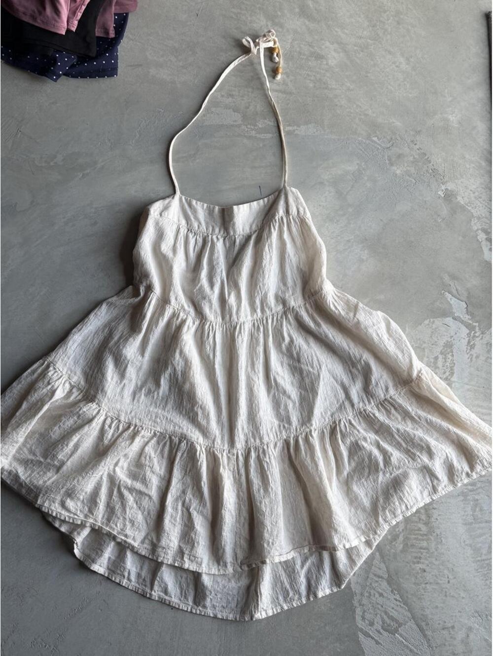 Abercrombie & Fitch Women's Cream and White Blous